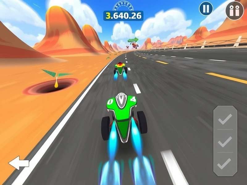 Sprint Burst Dash vehicle customization screen showing various options